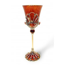 Бокал для вина "Императорский" из янтаря 1602 Бокал для вина "Императорский" из янтаря 1602