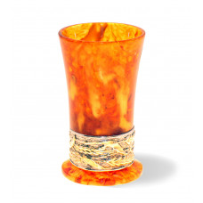 стопка "Пшеничная" из янтаря 1504/pzl